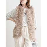 モカ茶 | プードルファーベスト | LUDIC PARK