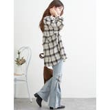 サイドレースアップフレアデニムパンツ | LUDIC PARK | 詳細画像8 