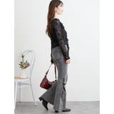 サイドレースアップフレアデニムパンツ | LUDIC PARK | 詳細画像28 