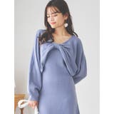 [SET]リボンモチーフトップス×キャミワンピース | LUDIC PARK | 詳細画像3 