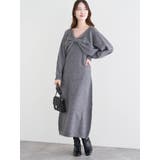 [SET]リボンモチーフトップス×キャミワンピース | LUDIC PARK | 詳細画像10 