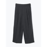 ラクケア 起毛無地ワイドパンツ | LUDIC PARK | 詳細画像22 