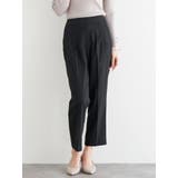 ラクケア 起毛無地テーパードパンツ | LUDIC PARK | 詳細画像1 