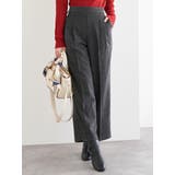 ラクケア チェック柄ワイドパンツ | LUDIC PARK | 詳細画像18