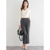 ラクケア チェック柄テーパードパンツ | LUDIC PARK | 詳細画像8