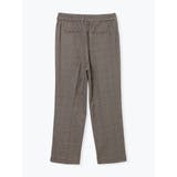 ラクケア チェック柄テーパードパンツ | LUDIC PARK | 詳細画像28