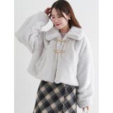 ファーショート丈ダッフルジャケット | LUDIC PARK | 詳細画像2