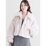 ファーショート丈ダッフルジャケット | LUDIC PARK | 詳細画像10