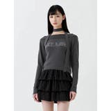 ラインストーンバックルオフショルニット | LUDIC PARK | 詳細画像2 