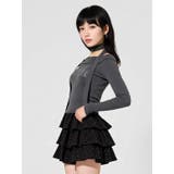 ラインストーンバックルオフショルニット | LUDIC PARK | 詳細画像3 