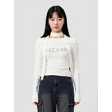 ラインストーンバックルオフショルニット | LUDIC PARK | 詳細画像10 