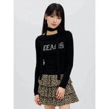 ラインストーンバックルオフショルニット | LUDIC PARK | 詳細画像16 