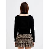 ラインストーンバックルオフショルニット | LUDIC PARK | 詳細画像18 