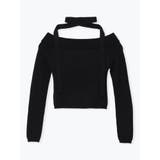 ラインストーンバックルオフショルニット | LUDIC PARK | 詳細画像27 