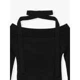 ラインストーンバックルオフショルニット | LUDIC PARK | 詳細画像31 