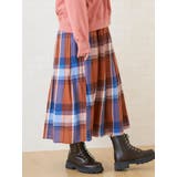 先染めチェックミディ丈スカート | LUDIC PARK | 詳細画像3 