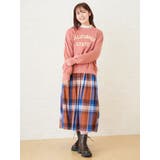 先染めチェックミディ丈スカート | LUDIC PARK | 詳細画像6 