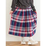 先染めチェックミディ丈スカート | LUDIC PARK | 詳細画像12 