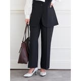 黒 | 【Wクロス】ワイドパンツ(セットアップ可) | LUDIC PARK