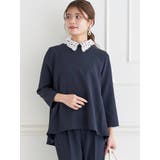 【Wクロス】2WAYレース襟ブラウス(セットアップ可) | LUDIC PARK | 詳細画像12 