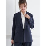 【Wクロス】Wボタンテーラードジャケット(セットアップ可) | LUDIC PARK | 詳細画像2 