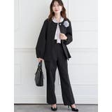 【マルチストレッチ】パールボタンポンチョジャケット(セットアップ可) | LUDIC PARK | 詳細画像20 