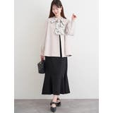 【マルチストレッチ】パールボタンポンチョジャケット(セットアップ可) | LUDIC PARK | 詳細画像31 