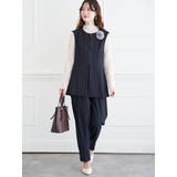 【ストレッチツイル】ペプラムベスト(セットアップ可) | LUDIC PARK | 詳細画像10 