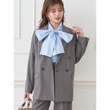 【ストレッチツイル】Wボタンテーラードジャケット(セットアップ可) | LUDIC PARK | 詳細画像2 