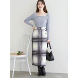 チェックナロースカート | LUDIC PARK | 詳細画像5 