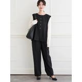 【ストレッチツイル】ワイドパンツ(セットアップ可) | LUDIC PARK | 詳細画像26 