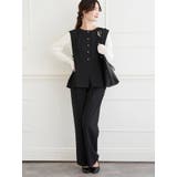 【ストレッチツイル】ワイドパンツ(セットアップ可) | LUDIC PARK | 詳細画像27 