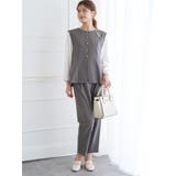 【ストレッチツイル】ノーカラーベスト(セットアップ可) | LUDIC PARK | 詳細画像7 