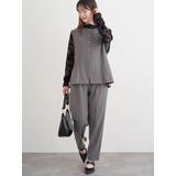 【ストレッチツイル】ノーカラーベスト(セットアップ可) | LUDIC PARK | 詳細画像15 