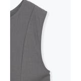 【ストレッチツイル】ノーカラーベスト(セットアップ可) | LUDIC PARK | 詳細画像37 