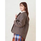 中綿ノーカラーブルゾン | LUDIC PARK | 詳細画像3