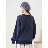 モヘアタッチロゴニットプルオーバー | LUDIC PARK | 詳細画像4