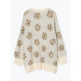 フラワー柄ニットプルオーバー | LUDIC PARK | 詳細画像2