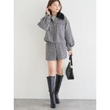 [SET]起毛チェック柄ブルゾン×ショートパンツ | LUDIC PARK | 詳細画像7 