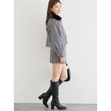 [SET]起毛チェック柄ブルゾン×ショートパンツ | LUDIC PARK | 詳細画像8 