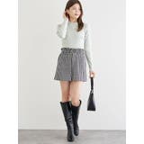 [SET]起毛チェック柄ブルゾン×ショートパンツ | LUDIC PARK | 詳細画像14 