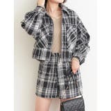 [SET]起毛チェック柄ブルゾン×ショートパンツ | LUDIC PARK | 詳細画像25 