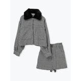 [SET]起毛チェック柄ブルゾン×ショートパンツ | LUDIC PARK | 詳細画像12 