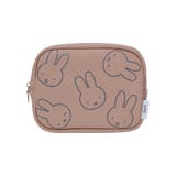 miffy スクエアポーチ ピンク【ミッフィー】 | LUDIC PARK | 詳細画像1 