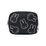miffy スクエアポーチ ブラック【ミッフィー】 | LUDIC PARK | 詳細画像1 