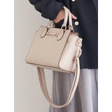 [2WAY]レザー調ビジュー付きバッグ | LUDIC PARK | 詳細画像2 