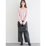 [2WAY]レザー調ビジュー付きバッグ | LUDIC PARK | 詳細画像9 