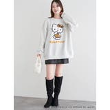 ハローキティヒョウ柄トレーナー | LUDIC PARK | 詳細画像13