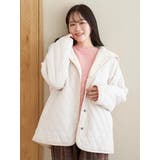 アイボリー | フードリバーシブルブルゾン | LUDIC PARK