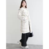 チェック柄ニットコート | LUDIC PARK | 詳細画像12 